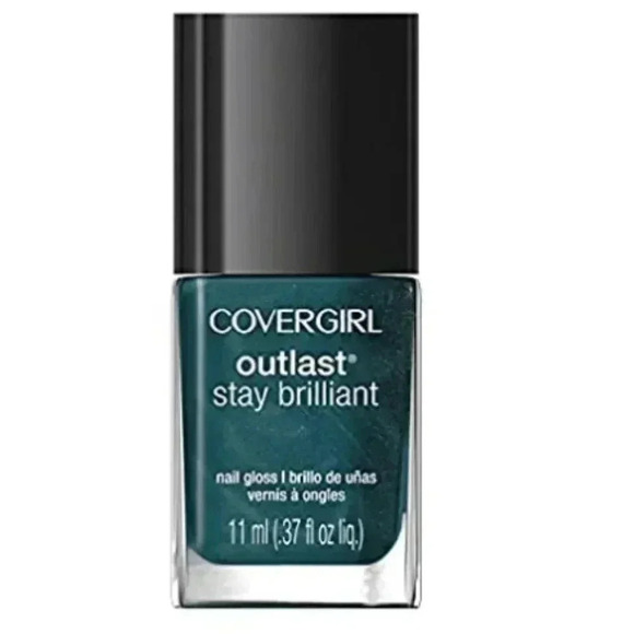cover girl Other - CoverGirl Outlast Stay Brilliant Nail Gloss - Teal On Fire by CoverGirl